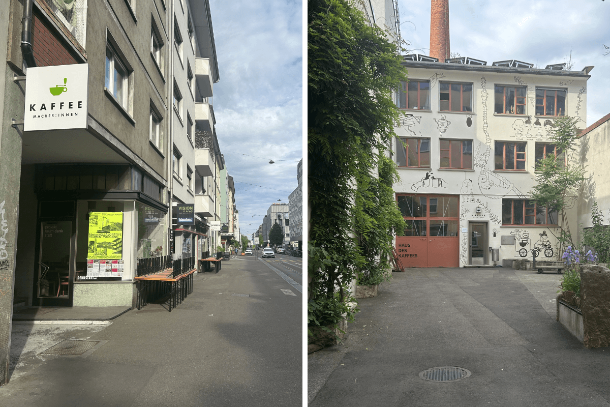 Kaffeemacher:innen Basel Güterstraße Kursstandort