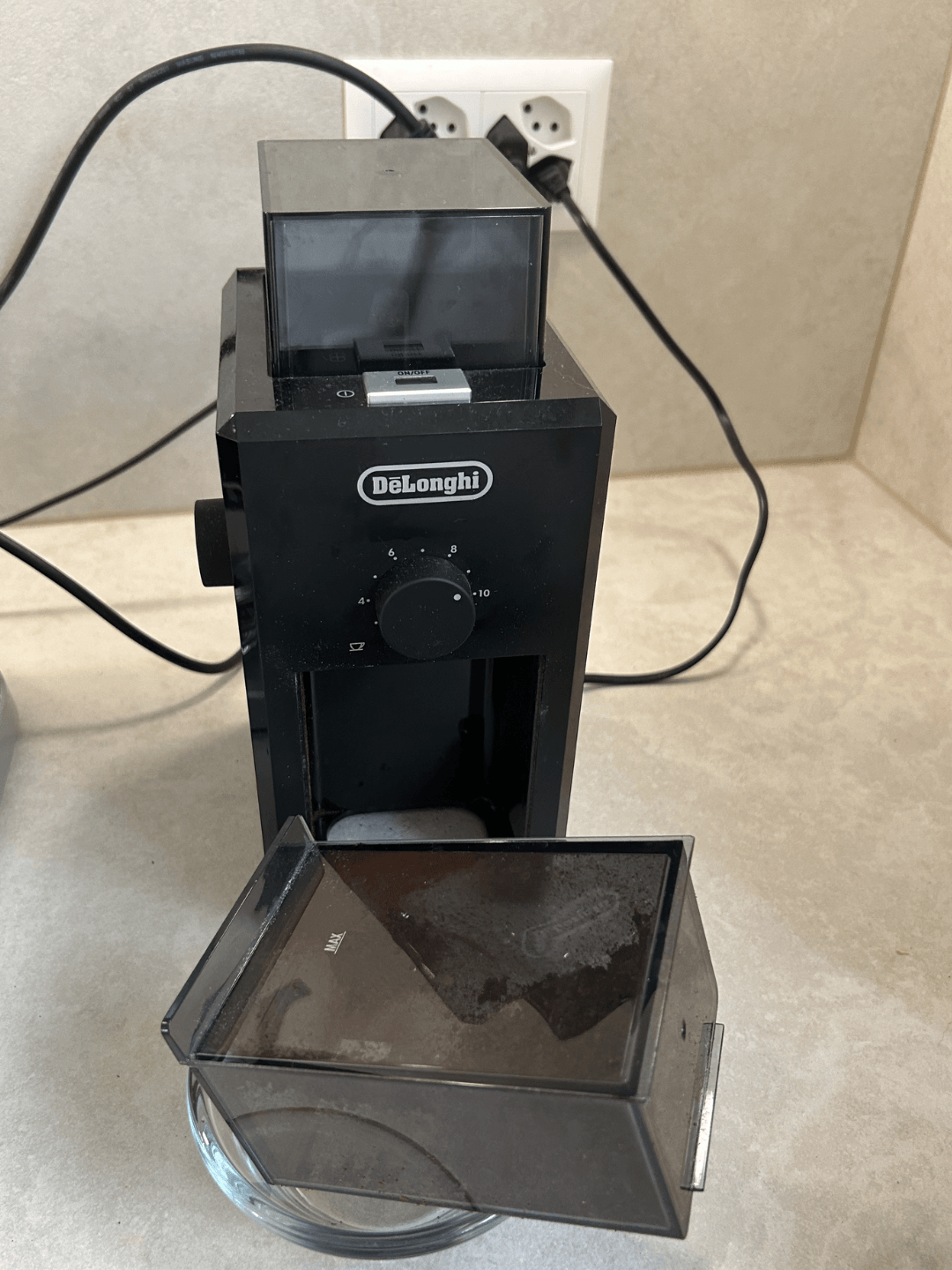 DeLonghi KG 79 Kaffeemühle mit 16-stufiger Mahlgradeinstellung